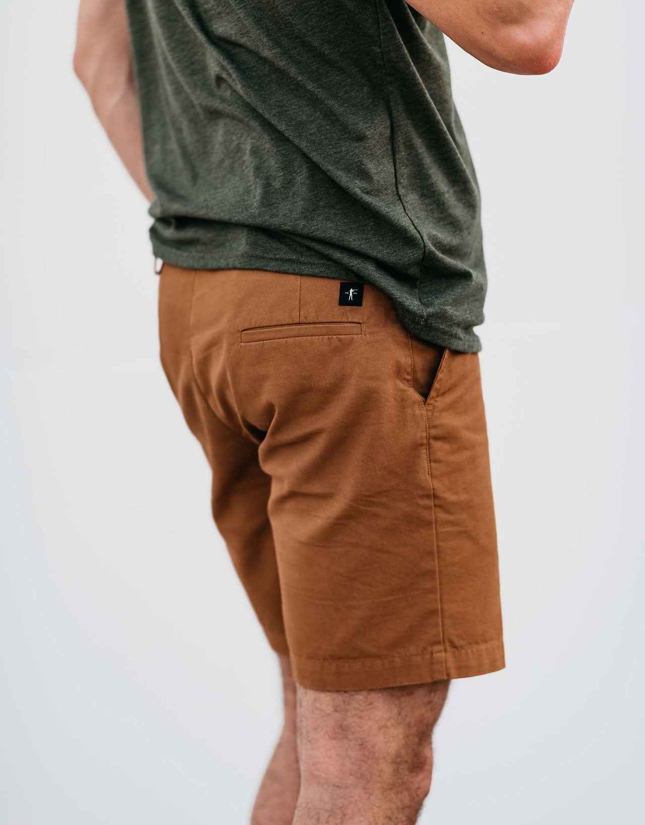 Heritage Short in Ground Nutmeg