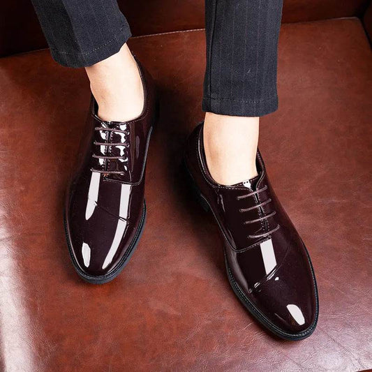 New Formal Large Men's Leather Shoes - Solstik