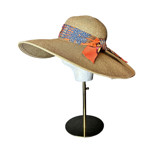Rubans du Cheval  Perfect Straw Sun Hat - Solstik
