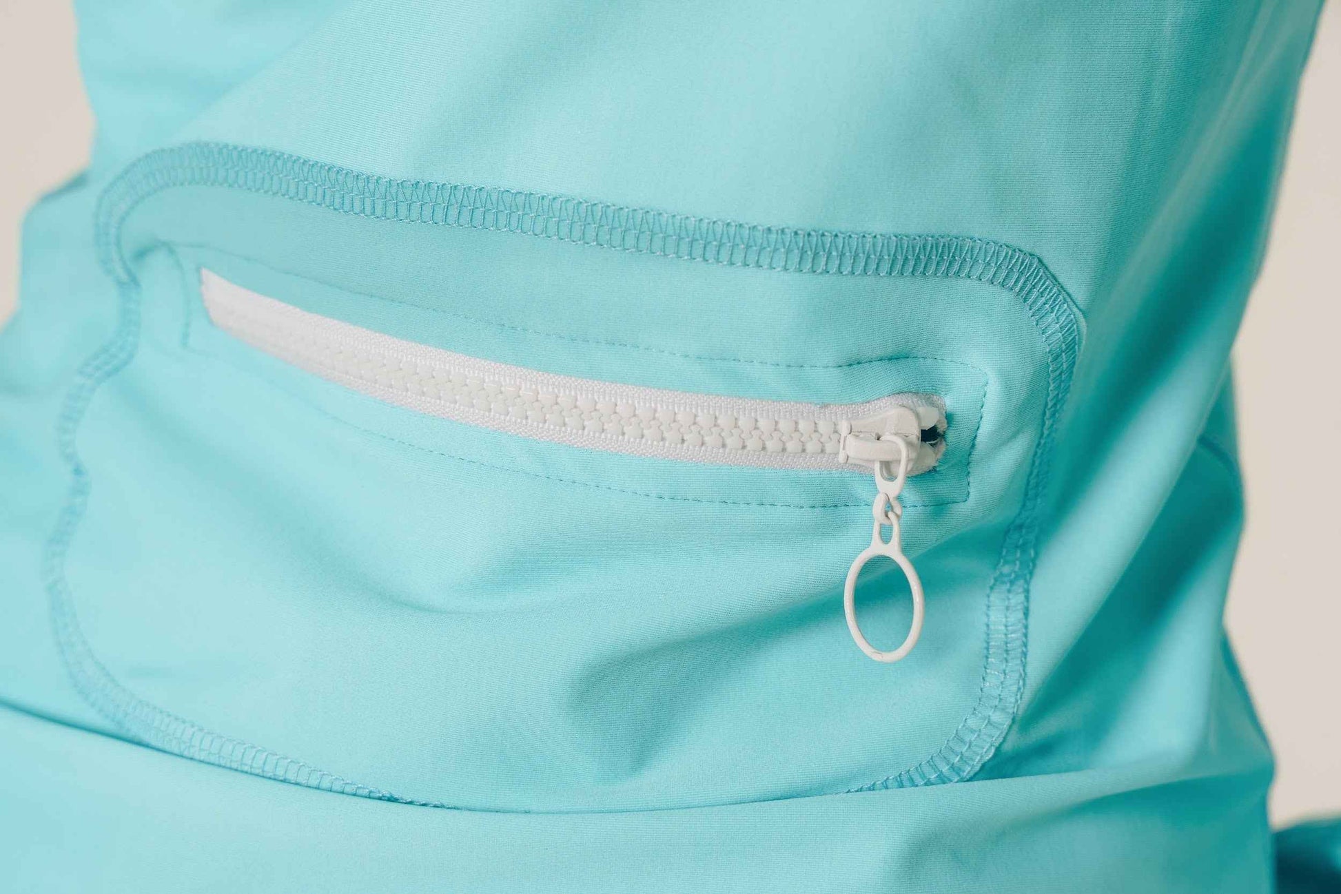 Women's Zip Rash Guard With Back Pocket - Miami