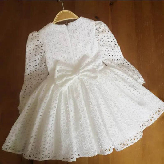 Enchanted Lace Long Sleeve Dress for Girls - Solstik