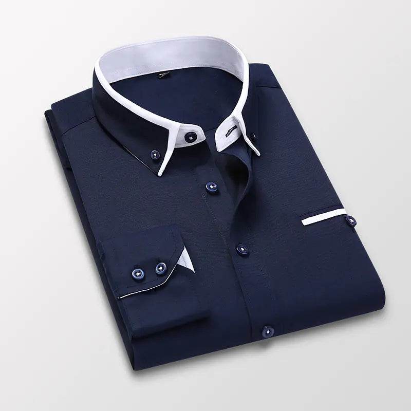 West Woods Slim Trimmed Dress Shirt - Solstik