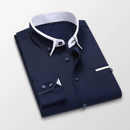 West Woods Slim Trimmed Dress Shirt - Solstik