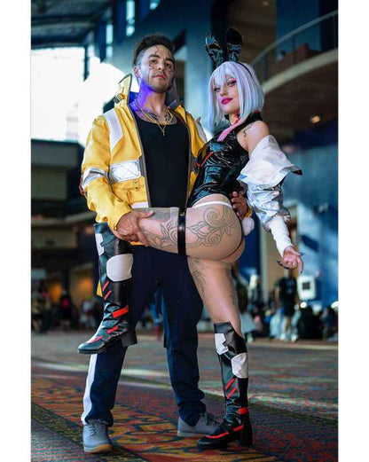 David Martinez Cyberpunk 2077 Jacket – LED & Vegan Leather