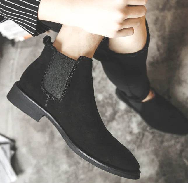 Men's Premium Cowhide Chelsea Boots - Solstik