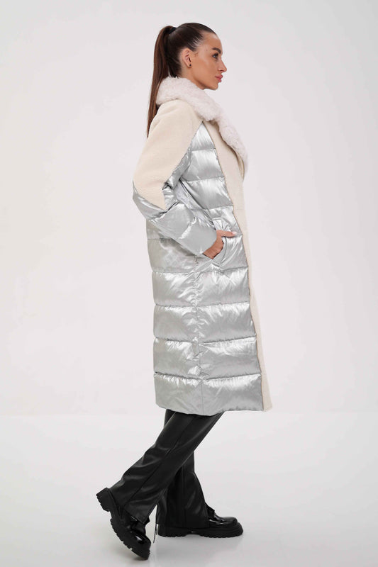 Kalgan Trim Down Long-line Coat