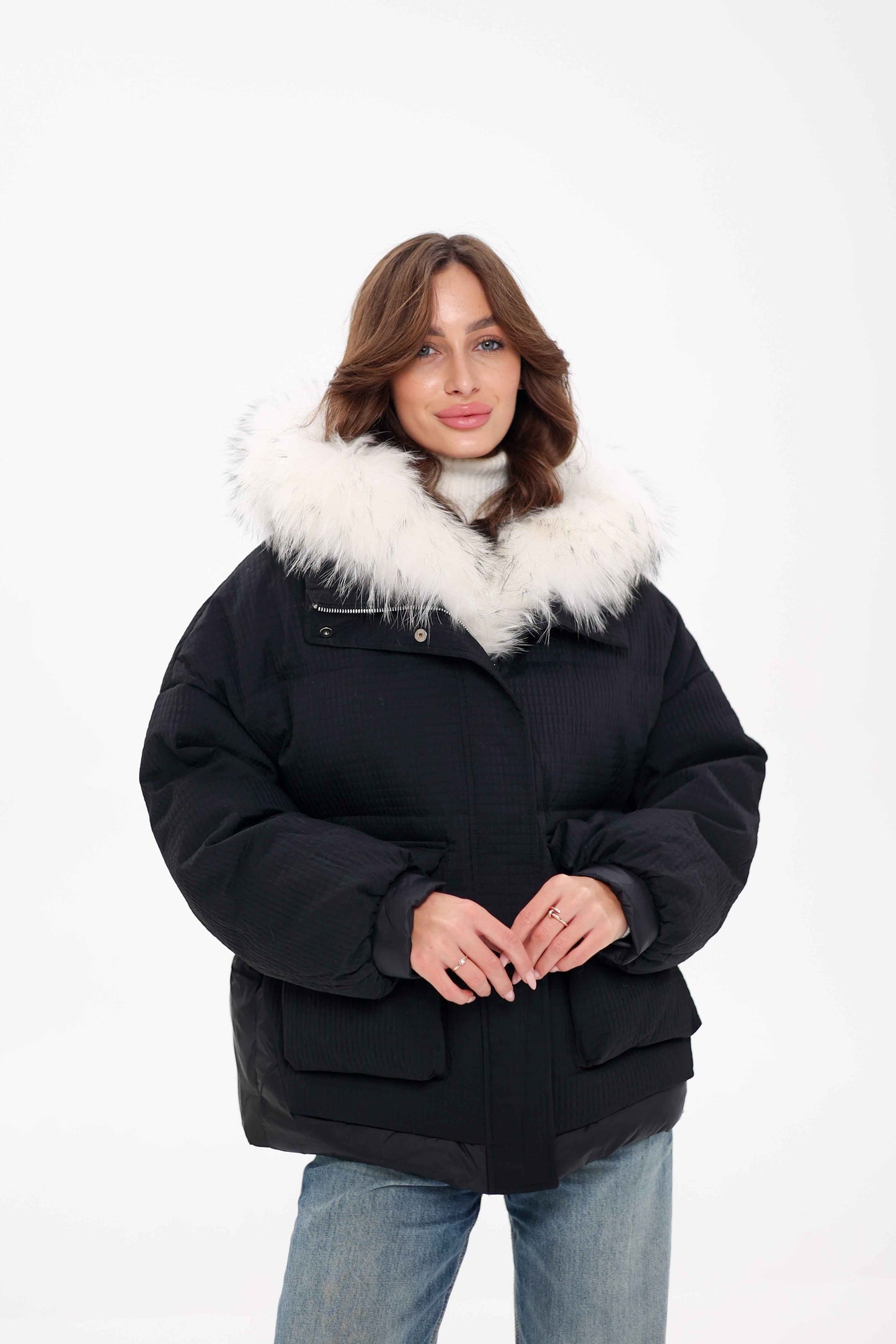 Genuine Fur Down Fill Parka