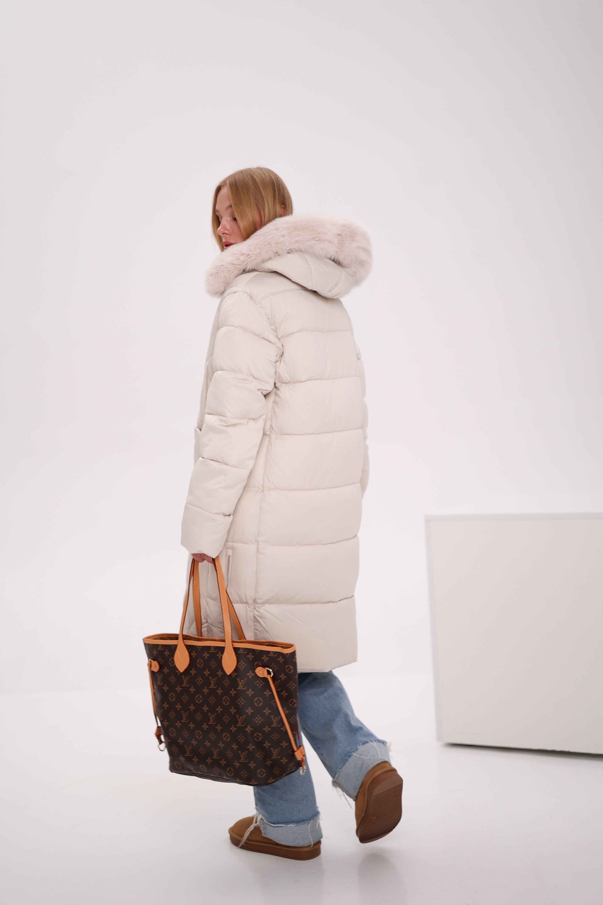 Genuine Polar Fox Thinsulate™ Insulation Coat