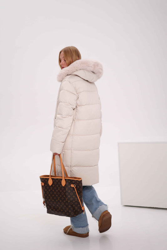 Genuine Polar Fox Thinsulate™ Insulation Coat