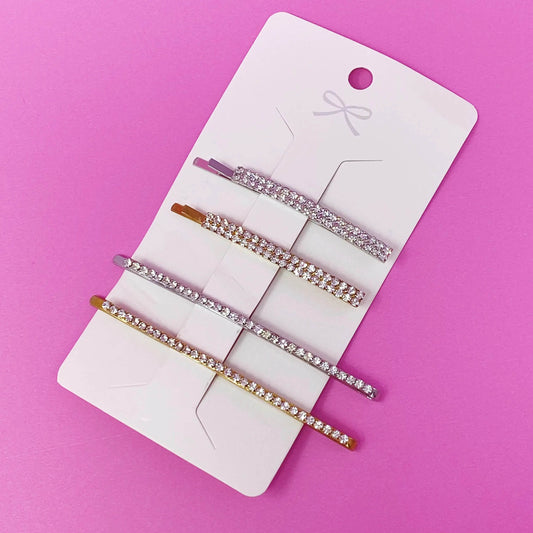 Your Shiness CZ Hair Pin Set - Solstik
