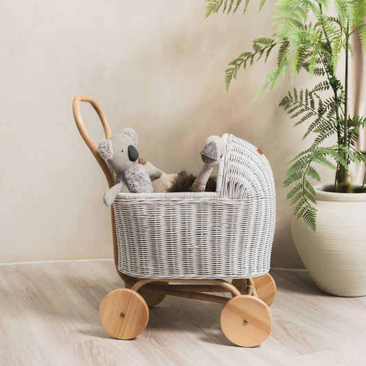 Colette Doll Stroller - White