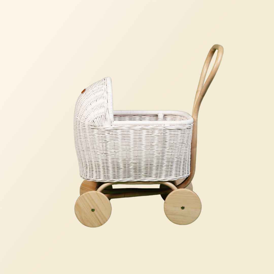 Colette Doll Stroller - White