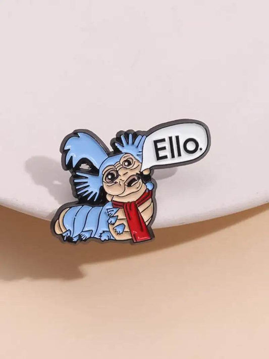 Cartoon Monster Design Brooch, Cute Cartoon Badge for Daily Clothing Decor, Trendy All-Match & Exquisite Brooch for Birthday Gift - Solstik
