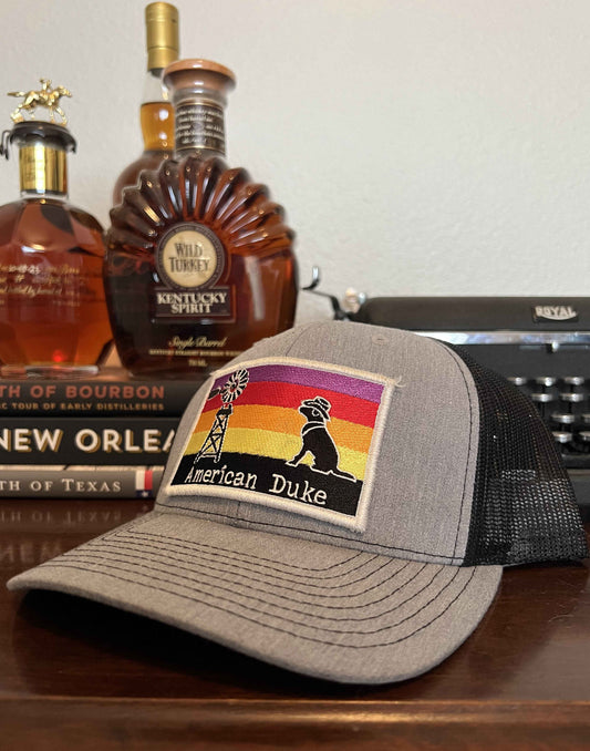 Ranch Sunset Cap - Grey & Black