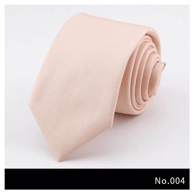 Fashionable Solid Color Tie - Solstik