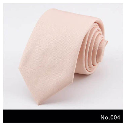 Fashionable Solid Color Tie - Solstik