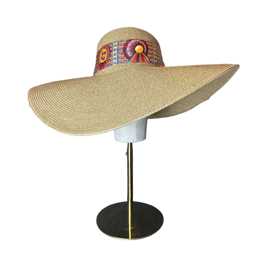 Rubans du Cheval  Perfect Straw Sun Hat - Solstik