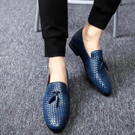 Elegant Fringed Men's Shoes - British Cut - Solstik