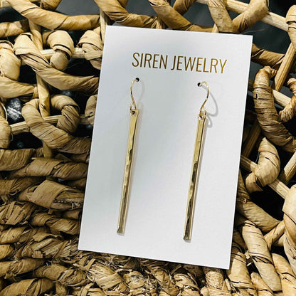 GEMME BAR EARRINGS