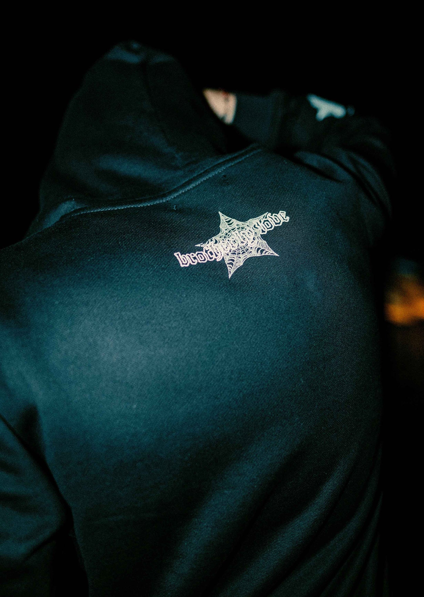 BL WEBSTAR FULL ZIP HOODIE (BLACK/WHITE)