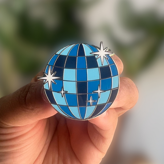 Denim Disco Ball