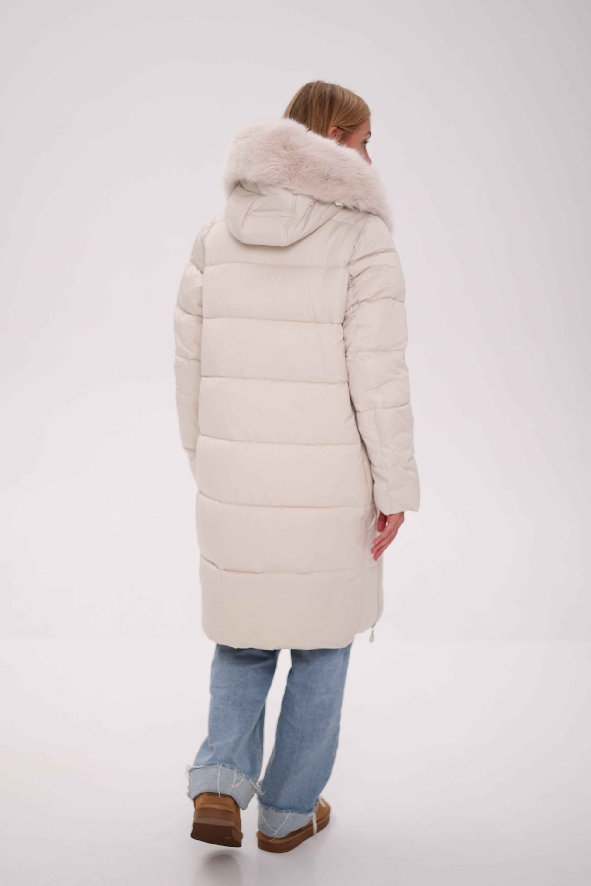 Genuine Polar Fox Thinsulate™ Insulation Coat