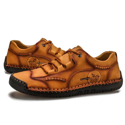 Plus Size Men's Leather Business Casual Shoes 2024 - Solstik