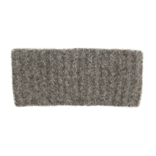 Autumn Ribbed Alpaca Ear Warmer - Solstik