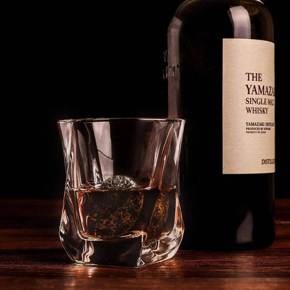Whiskey Connoisseur's Choice Set - Stones & Twist Glass - Solstik