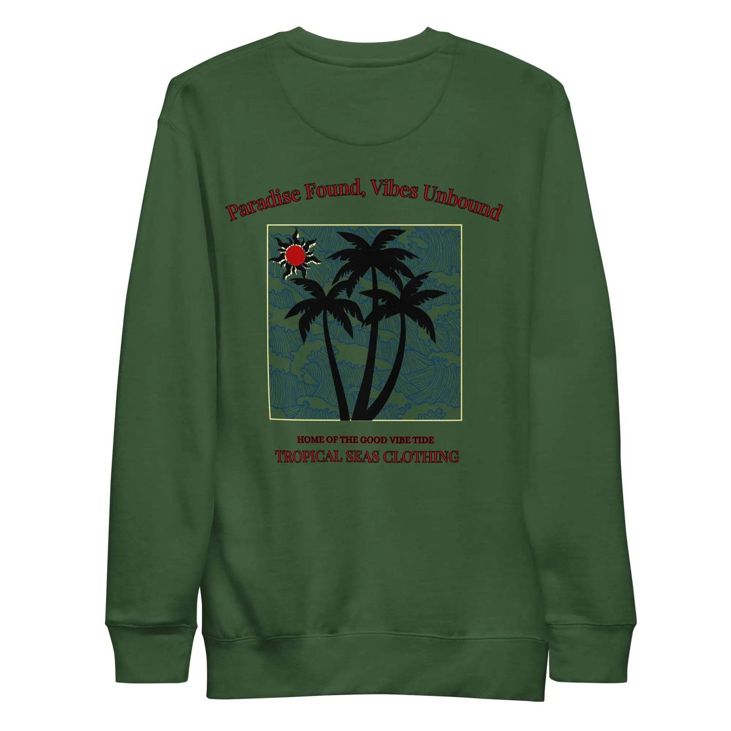 Cozy Sunset Palms Pullover - Solstik