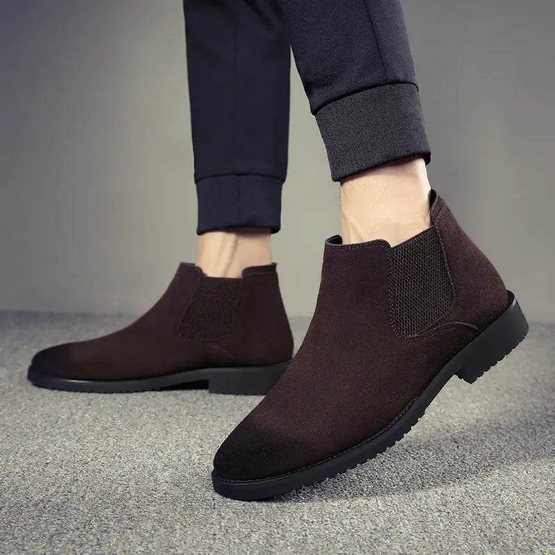 Men's Premium Cowhide Chelsea Boots - Solstik