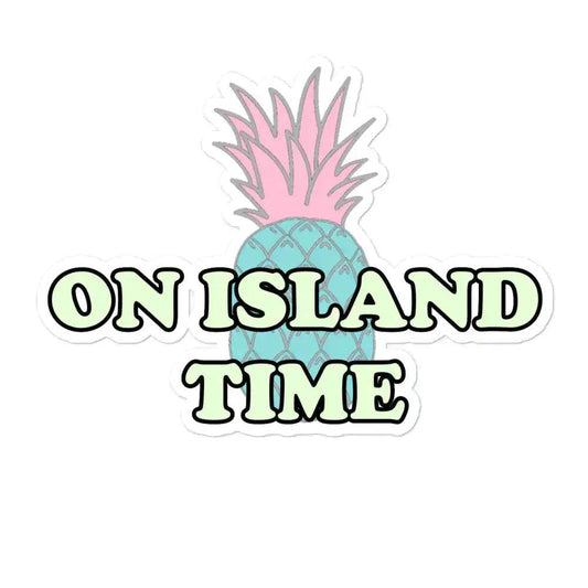 Island Time stickers - Solstik