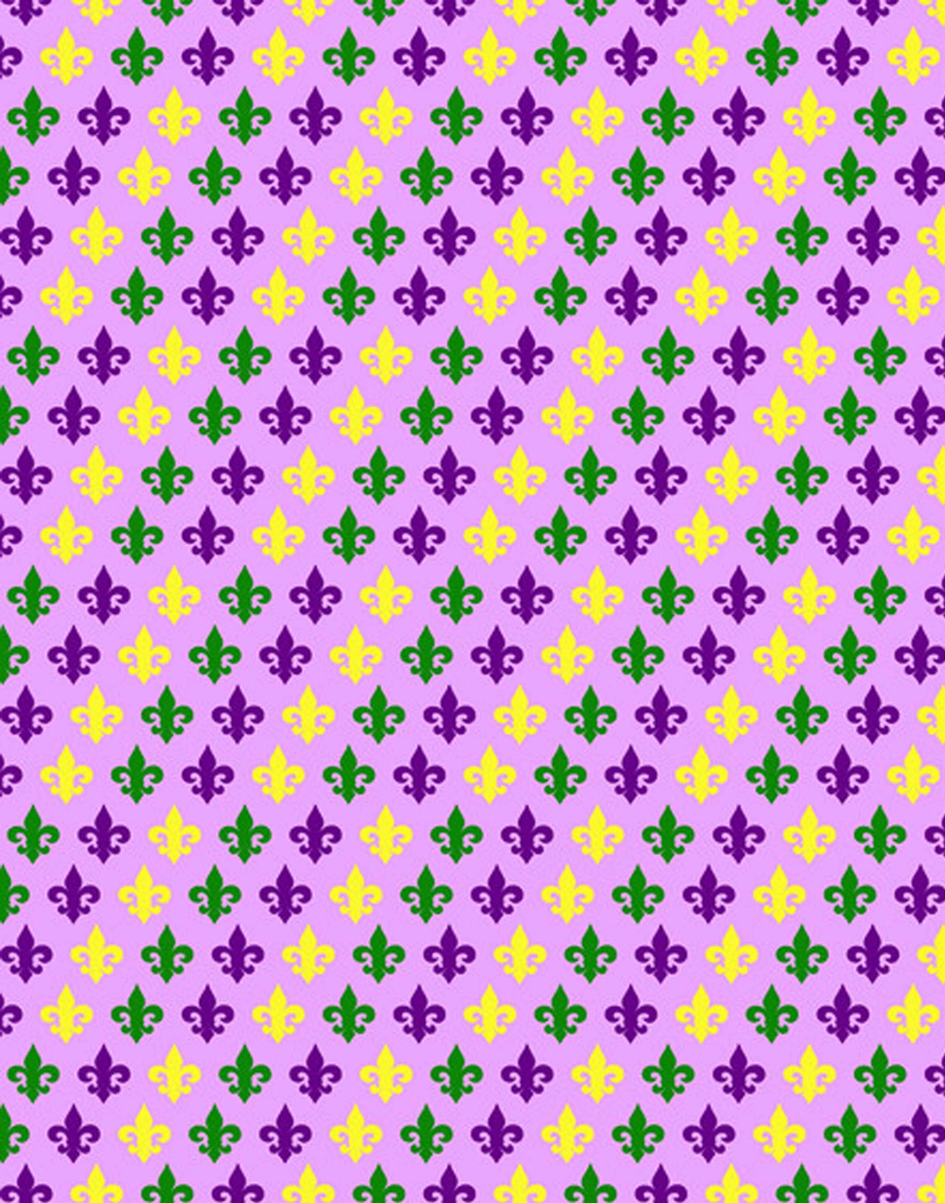 The Fleur de Lis Polo - Purple