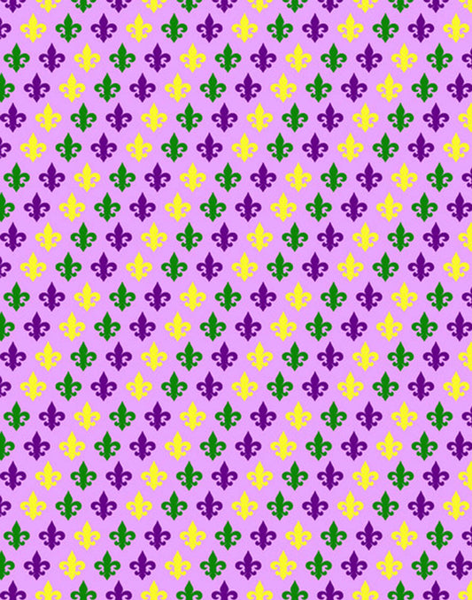 The Fleur de Lis Polo - Purple