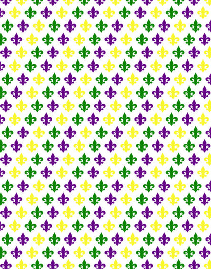 The Fleur de Lis Polo - White