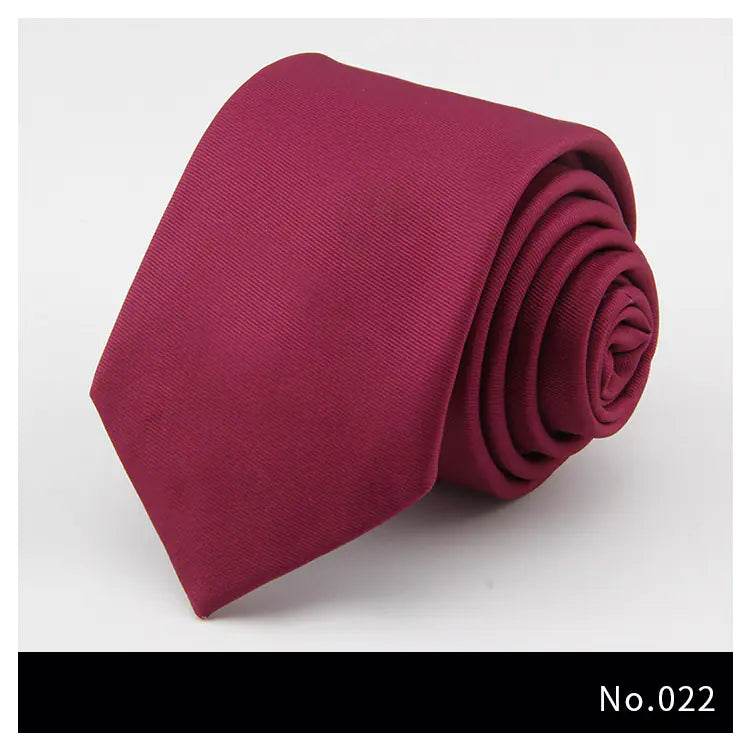 Fashionable Solid Color Tie - Solstik