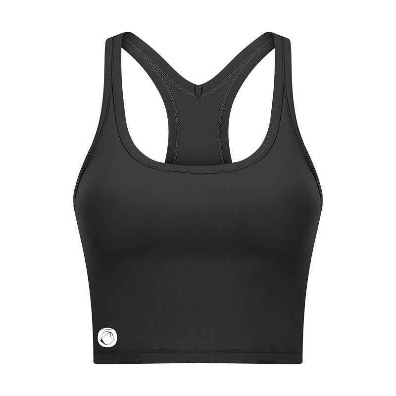 Kaumana workout top with built in sports bra