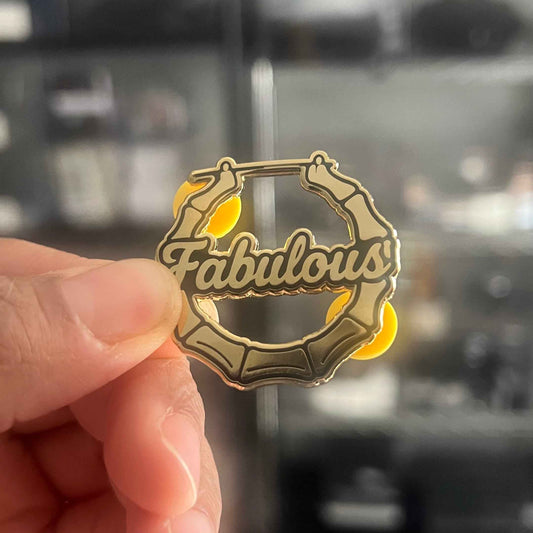 Bamboo Earring Enamel Pin