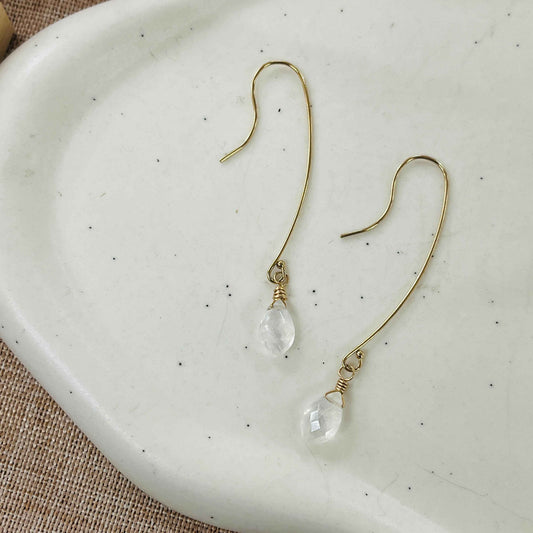 GEM HANG EARRINGS