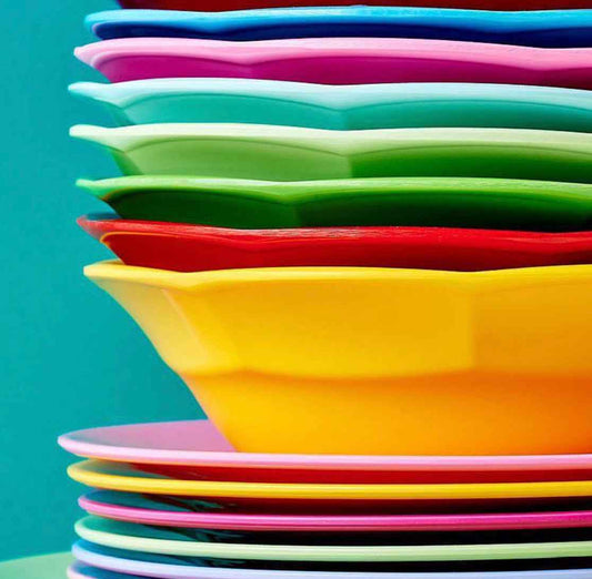 Melamine Soup Bowl | Red