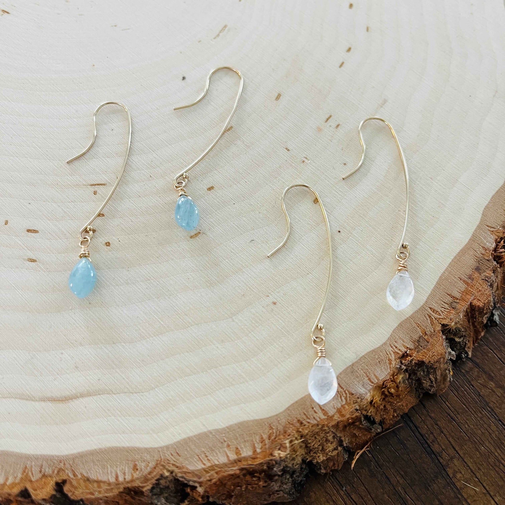GEM HANG EARRINGS