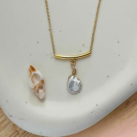 MARLEY PEARL NECKLACE