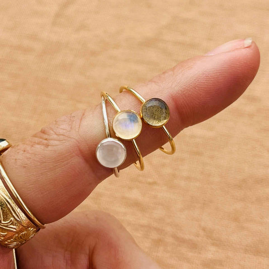 LARGE GEMSTONE RING