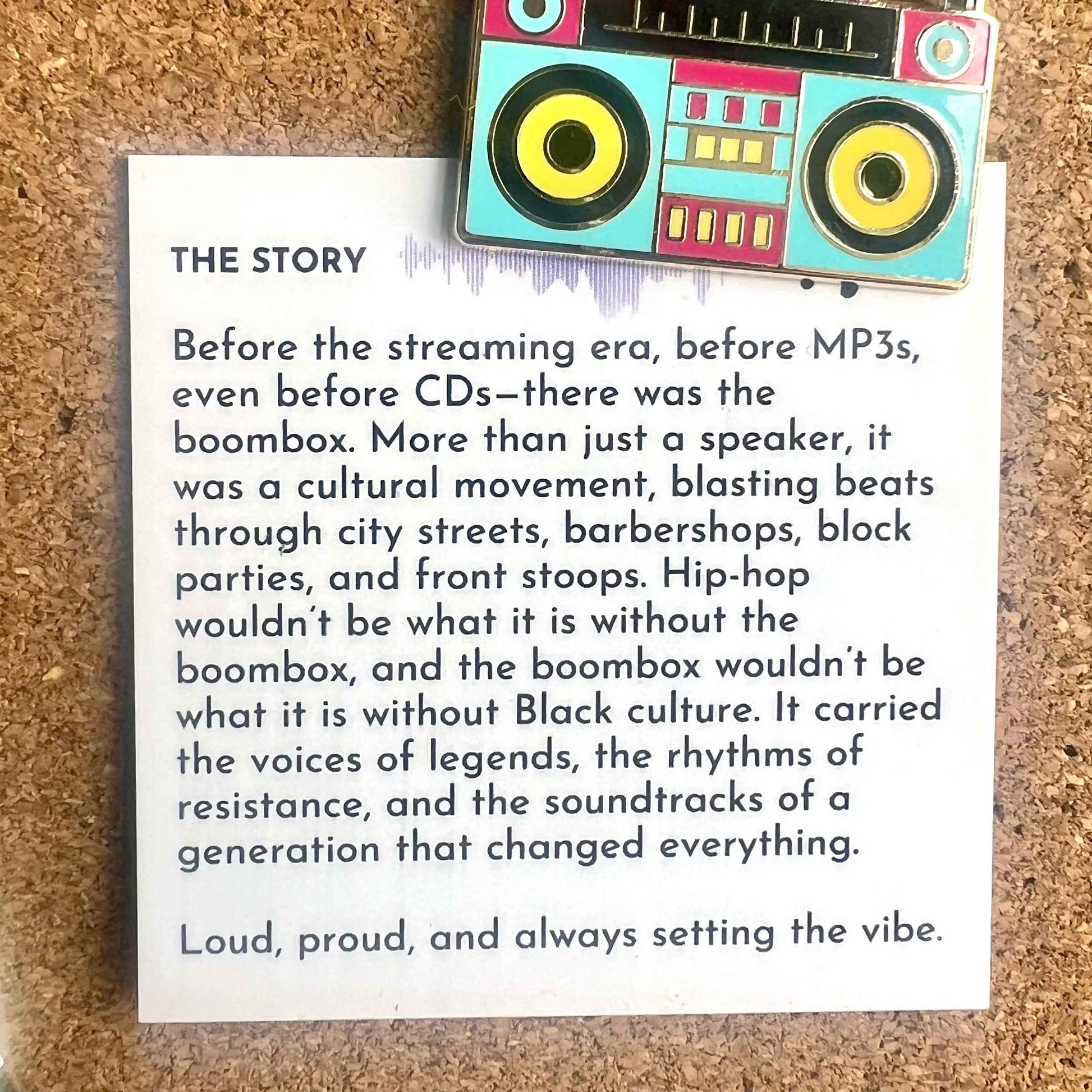 Retro Boombox