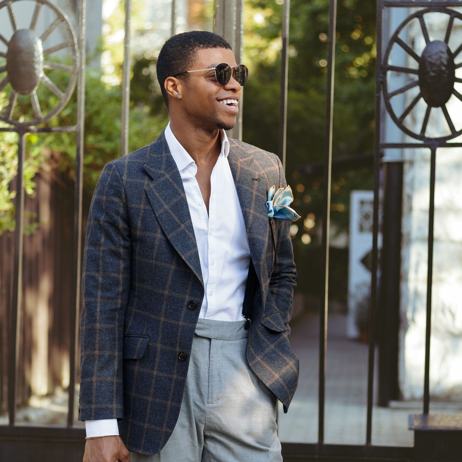 Early Autumn - Silk Pocket Square - Solstik