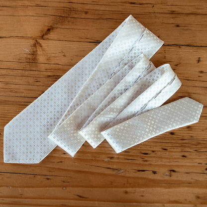 Barbera - Silk Jacquard Tie - Champagne