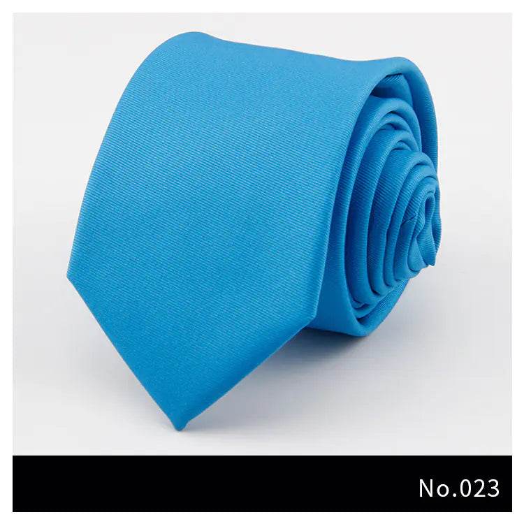Fashionable Solid Color Tie - Solstik