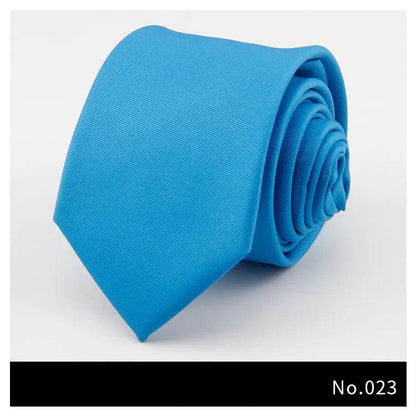 Fashionable Solid Color Tie - Solstik