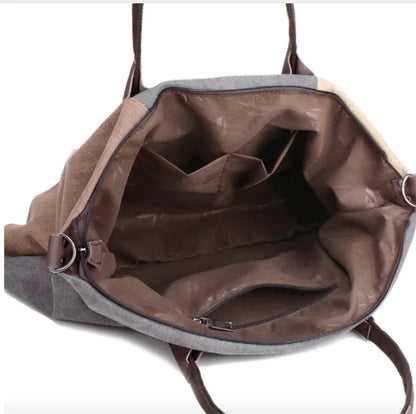 Duck Print Tote Style Handbag - Solstik