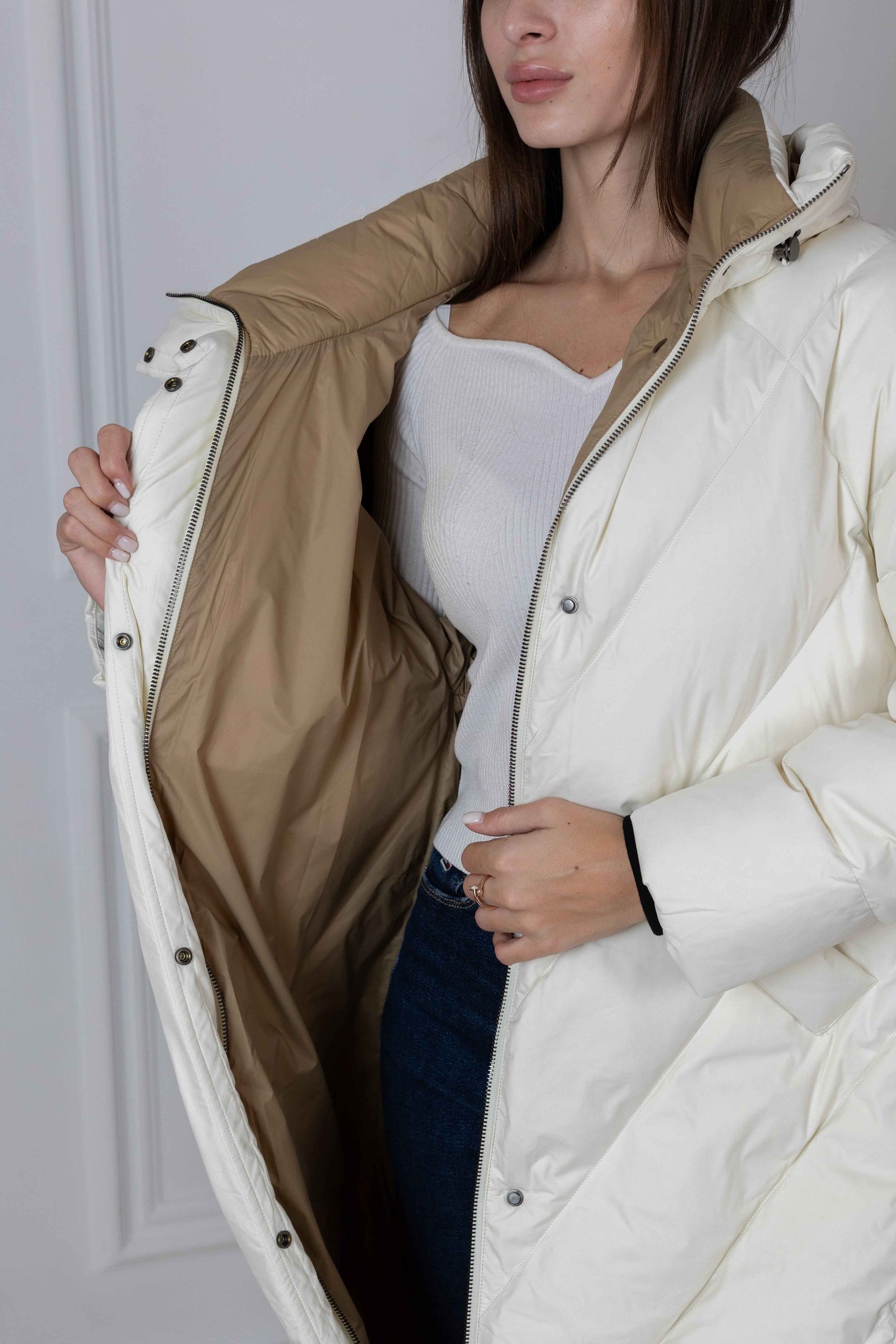Down Fill Winter Puffer Coat